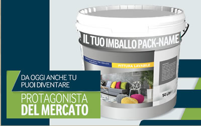 Private label il tuo imballo pack-name